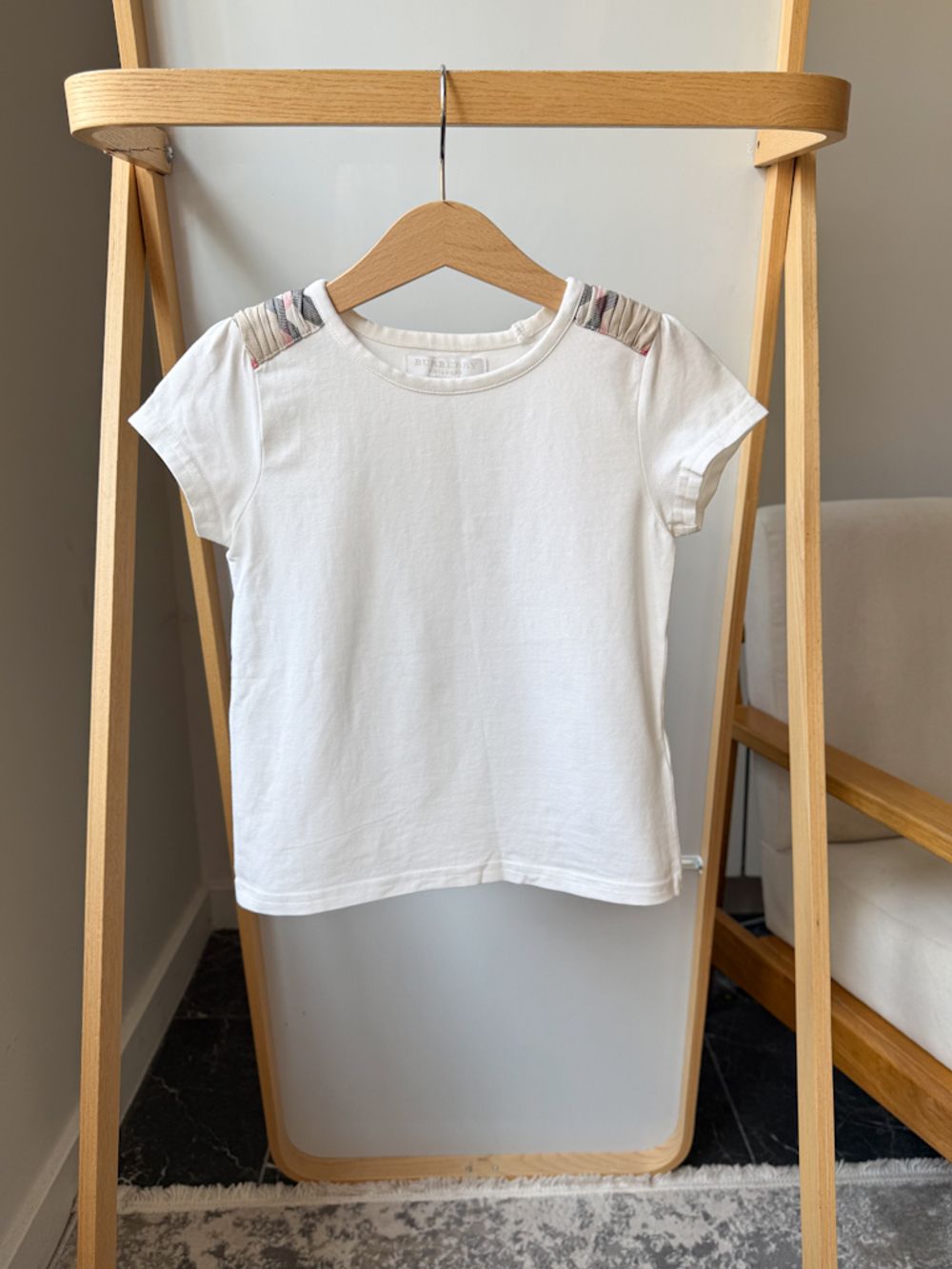 Хлопковая футболка Burberry, 104