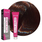 OLLIN COLOR 5/7 светлый шатен коричневый 100 мл Перманентная крем-краска для волос