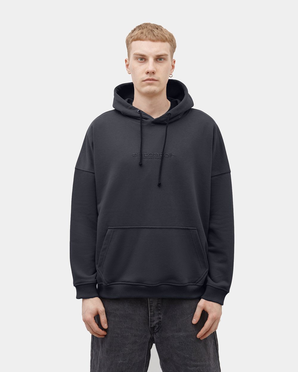 Худи Anteater Streetwear серый