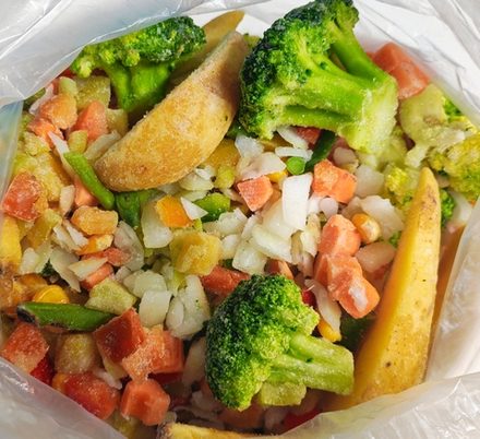 Овощи д/жарки по-деревенски, 1кг