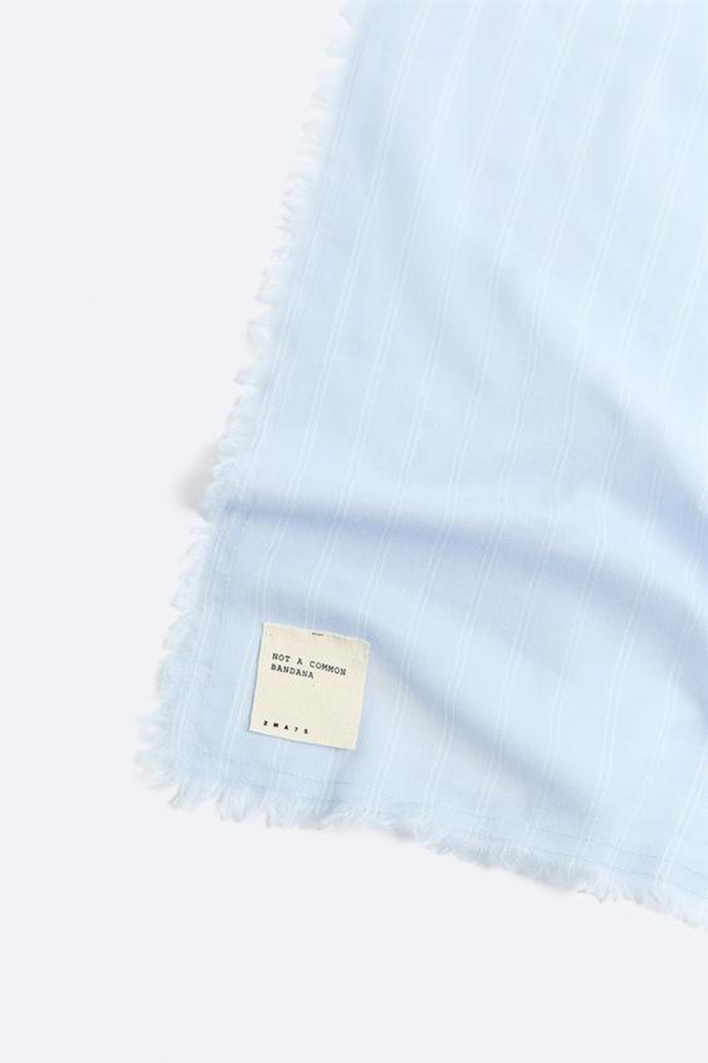 ZARA БАНДАНА В КЛЕТКУ, ГОЛУБОЙ