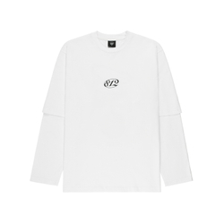 Лонгслив Питерский Щит Сияние Белый