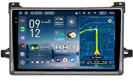 Магнитола для Toyota Prius 50 2015-2018, PHV 2017+ - Teyes CC4-PRO монитор 9.5" 2K QLED на Android 13, Snapdragon 778G, AI, CarPlay, DSP, 4G SIM-слот