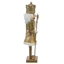 GAEM Фигурка декоративная "Щелкунчик", L7,5 W6,5 H24,5 см