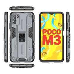 Противоударный чехол с подставкой Transformer для Xiaomi Poco M3
