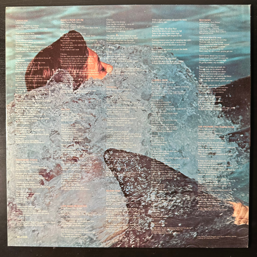 Olivia ‎– Physical (США 1981г.)