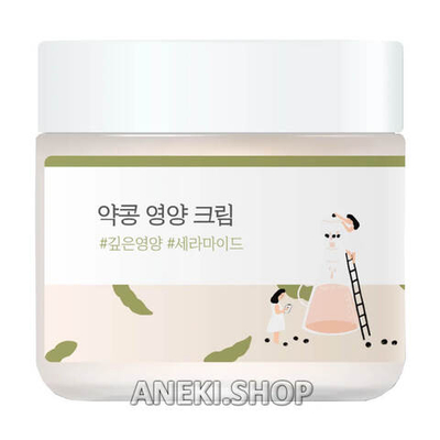Крем омолаживающий питательный с соей 80 мл Round Lab Soybean Nourishing Cream