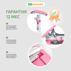 Детский стол и стул Ergokids Anty