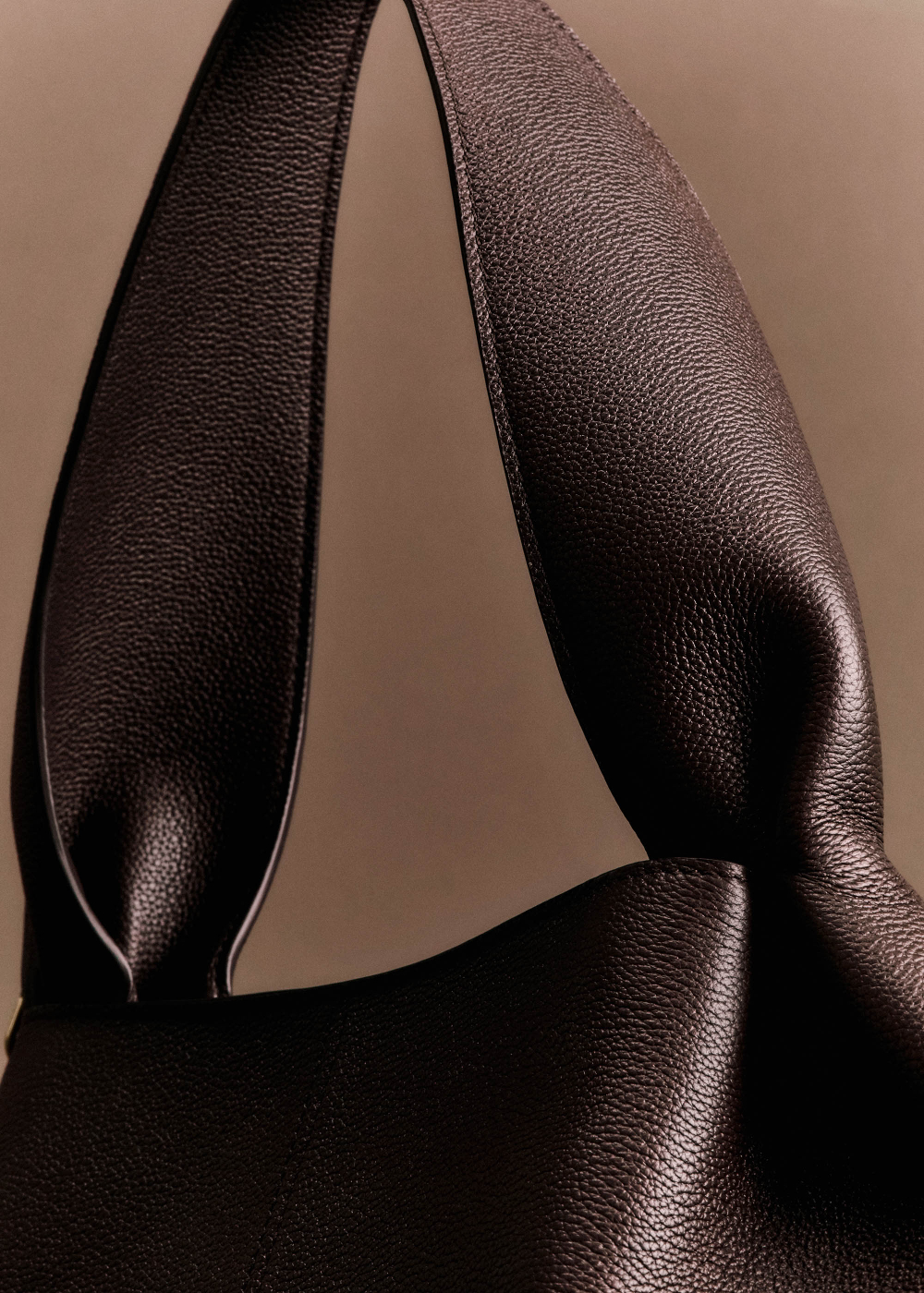 POLENE Сумка Numéro Neuf East West, темно-коричневый