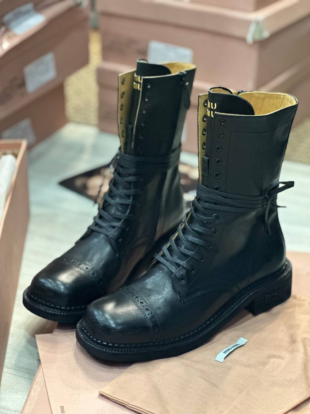 Сапоги MIU MIU, арт. 456986097