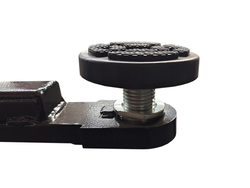 Подъемник электрогидравлический 4т 100-1820мм 2-х стоечный 380В ниж.синхрон.(механ. с 1 колонны) GTE