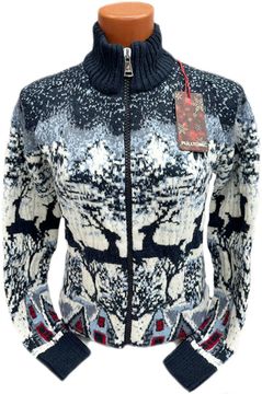 Pulltonic женский из шерсти и кашемира на полном замке "СКАЗКА" Размеры (42-50). LADY