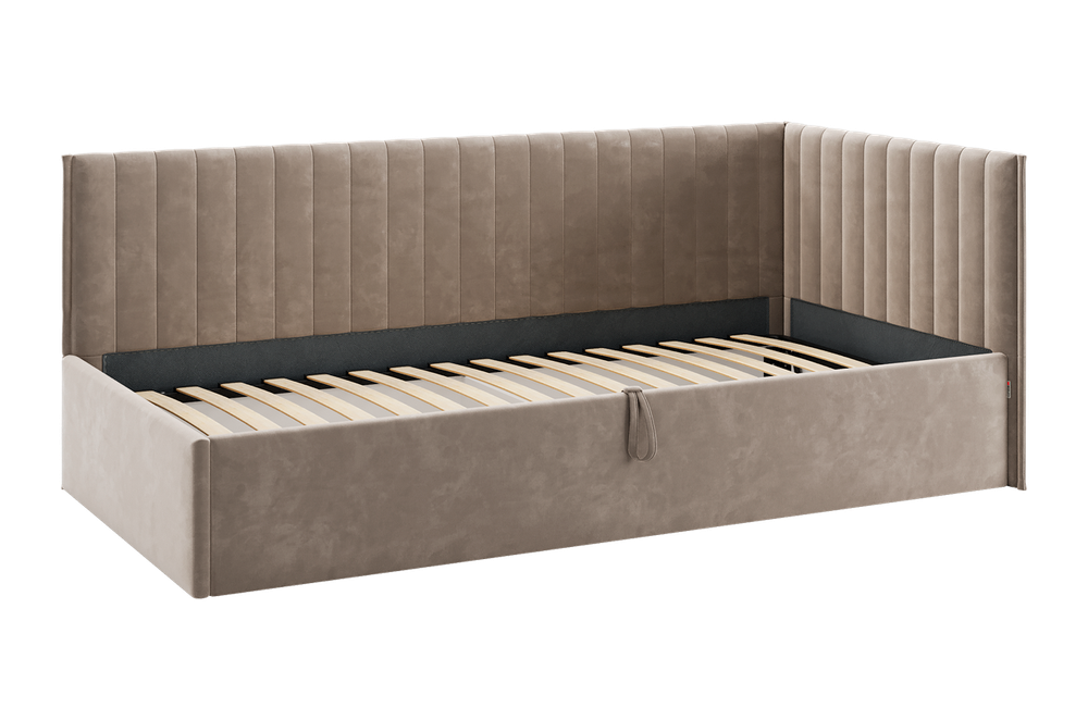 Кровать тахта с подъемным механизмом Твикс 900*2000 (велюр) МФ Мебельсон, г. Ижевск