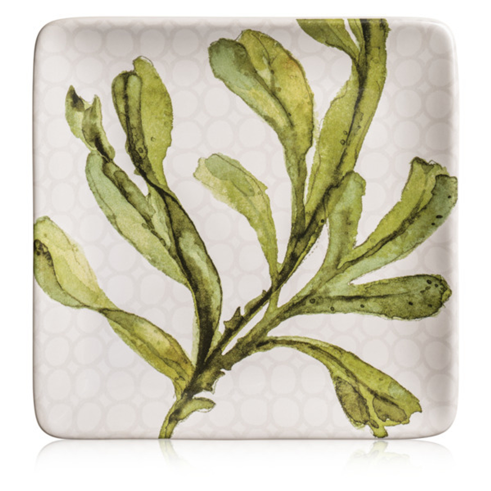 Тарелка закусочная Certified Int. Морские водоросли 22см в ассортименте