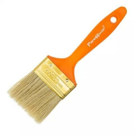 Кисть плоская 63мм Гамма Универсал светлая натуральная щетина Remocolor 01-7-525