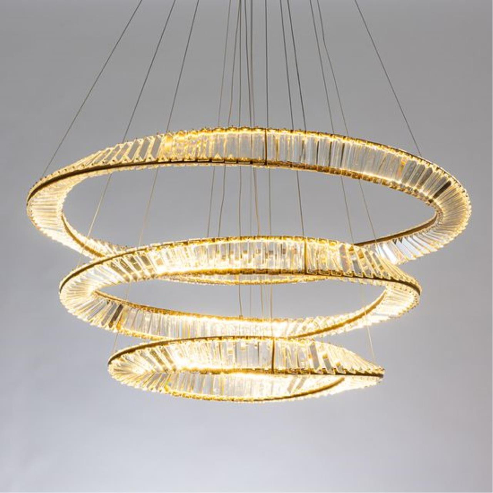 Подвесная светодиодная люстра Divinare MILLIE 1136/17 SP-140