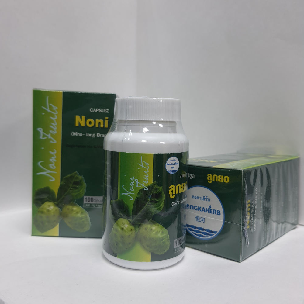 Фито-капсулы THANYAPORN Нони Общеукрепляющие 385 мг. 100 капс.