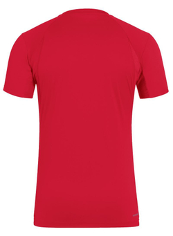 Теннисная футболка Adidas Club 3-Stripes - better scarlet red