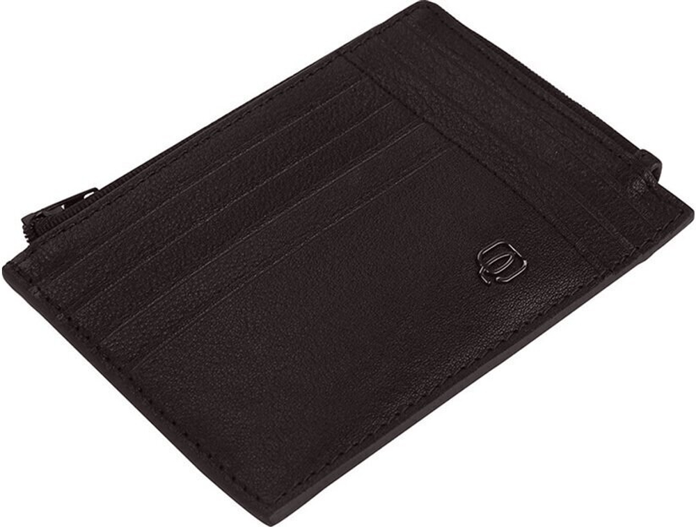 Чехол для кредитных карт Piquadro Black Square PU1243B3R/N черный натуральная кожа