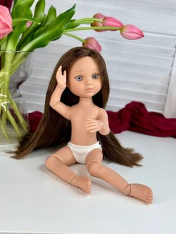 Кукла BERJUAN виниловая шарнирная 35см Ева (4820A6)