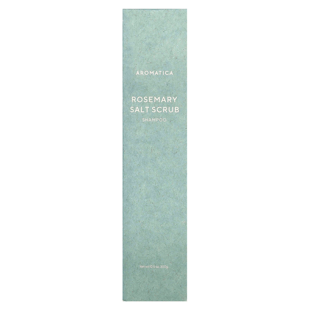 Aromatica, Шампунь-скраб с солью розмарина, 300 г (10,5 унции)