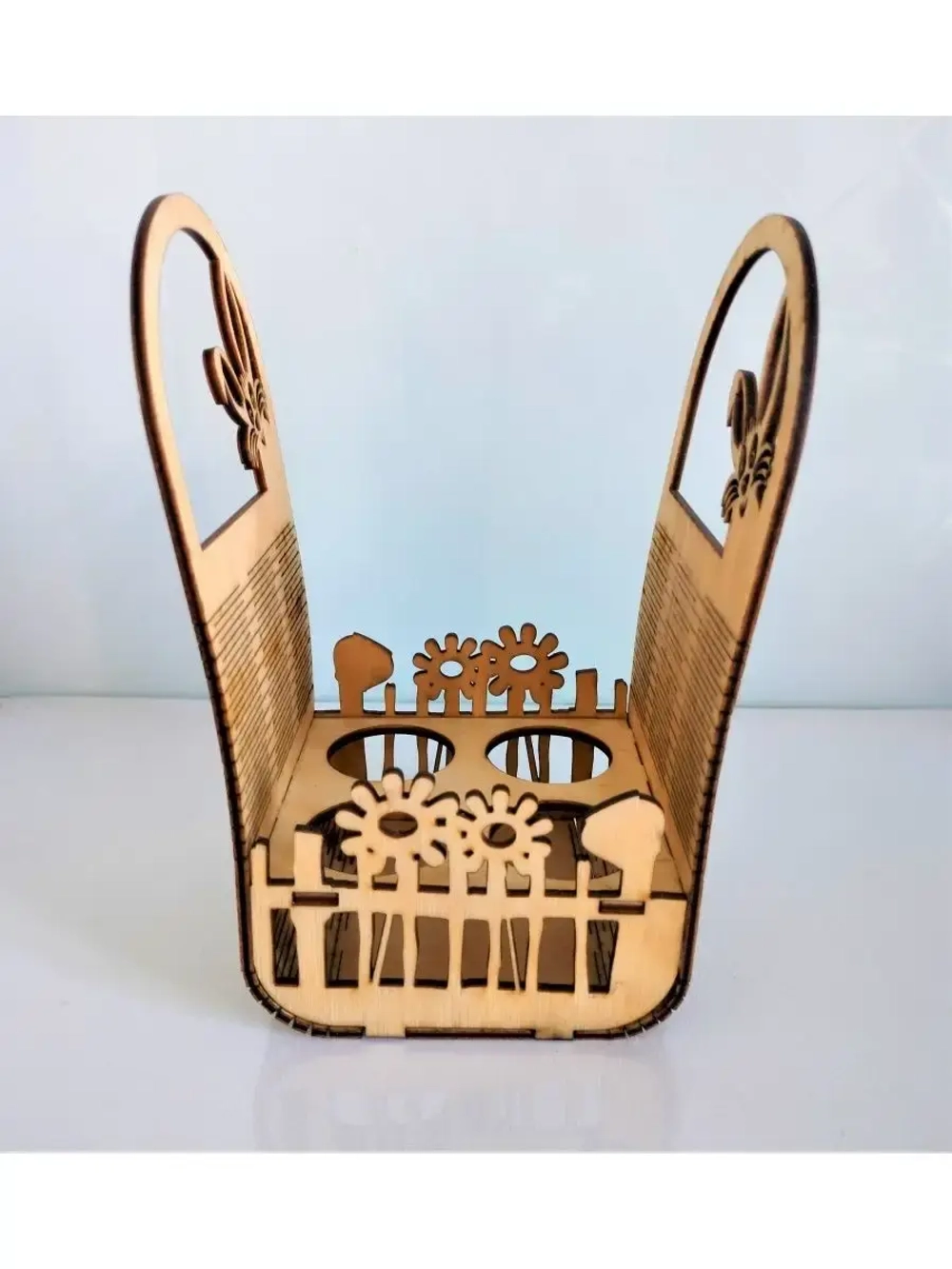 Пасхальный декор под яйца и кулич / Подставка