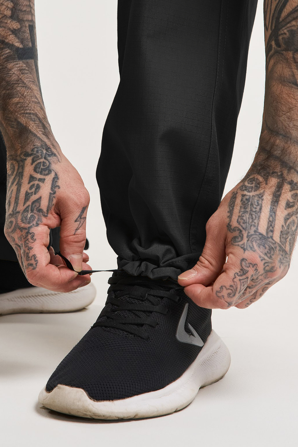 Брюки Карго Варгградъ классика мужские чёрные Рипстоп