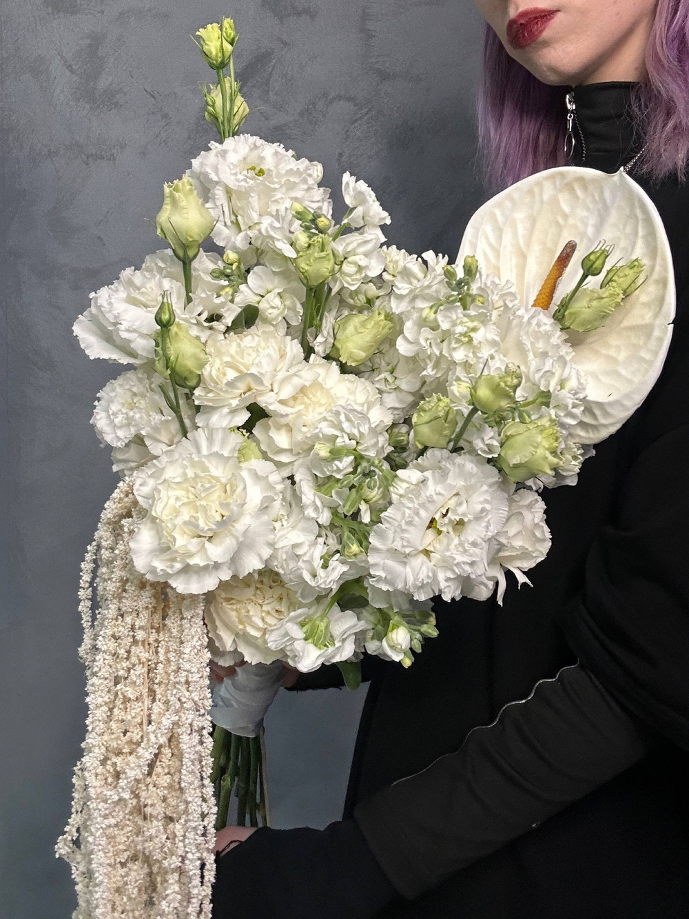 Букет невесты Белоснежная загадка