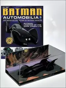 Eaglemoss Batman Automobilia No 25 Batman: LOTDK #15 Batmobile & Magazine