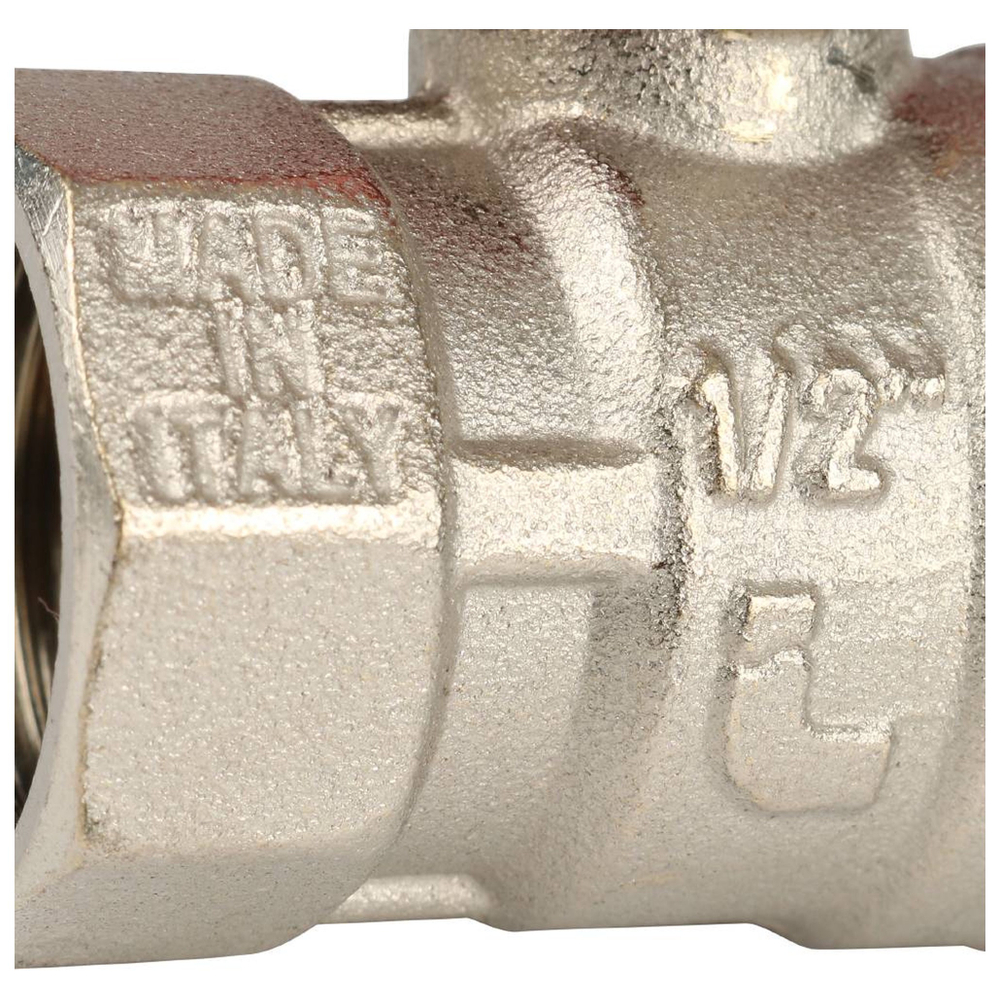 Кран ITAP шаровой муфтовый полнопроходной (бабочка), 1/2, IDEAL 092