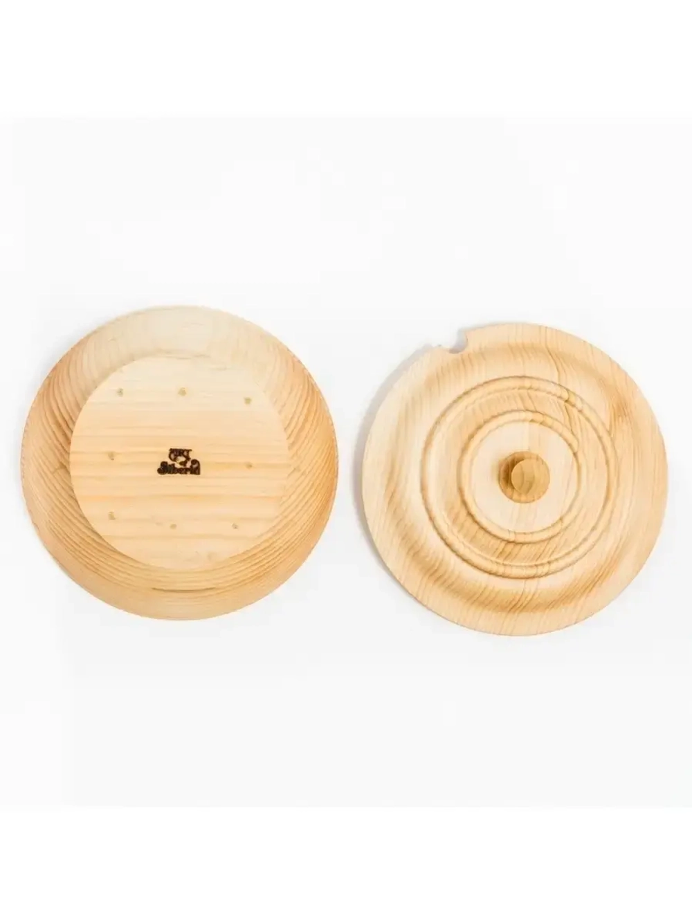 Сахарница из древесины кедра