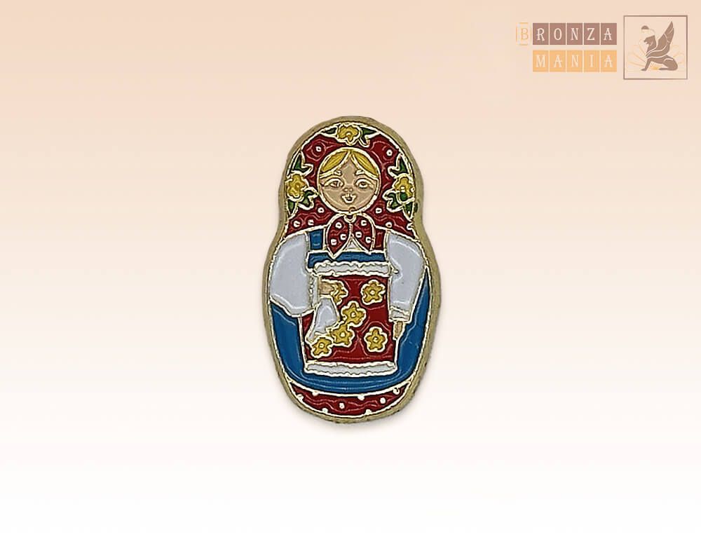 значок Матрешка