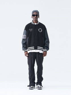 [FROM MOSCOW] Бомбер HARSHandCRUEL "The New Century Back Logo" Varsity Jacket