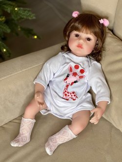 Кукла Реборн мягконабивная 48см в пакете (FA-005)