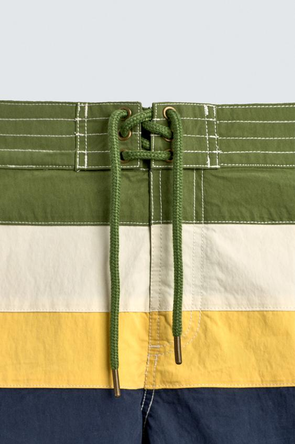 ZARA ДЛИННЫЕ ПЛАВКИ С ПОЛОСАМИ, РАЗНОЦВЕТНЫЙ