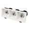 Светильник MS-FLOW-BUILT-S230x85-3x12W Warm3000 (WH, 55 deg, 230V) Arlight 053780