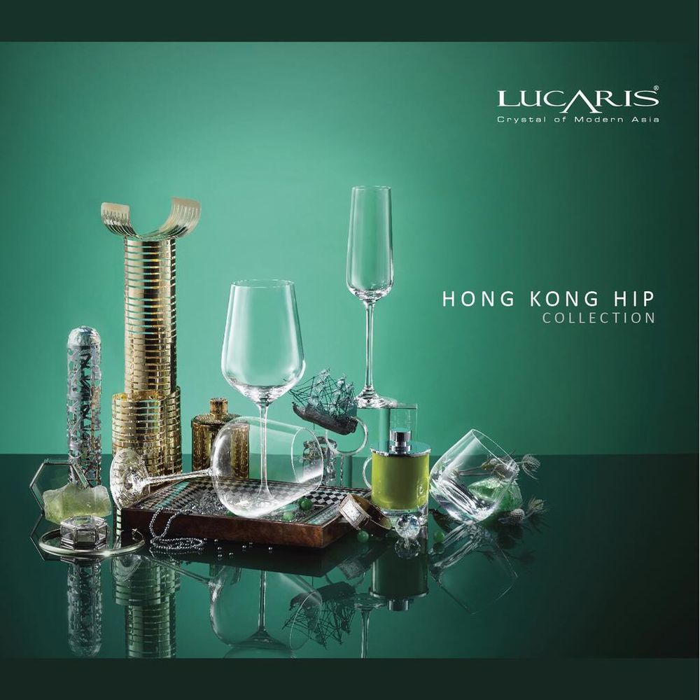 Бокал для вина 545 мл хр. стекло Cabernet "Hongkong Hip" d 9 см h26,3 см Lucaris [6]