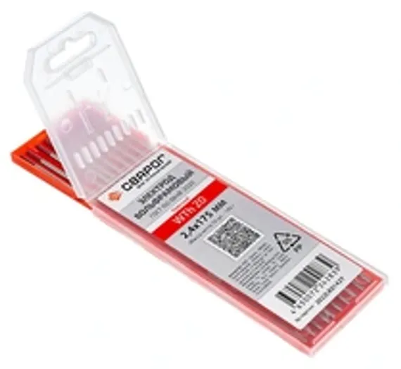 Вольфрамовые электроды Сварог WZr 8 4×175 мм