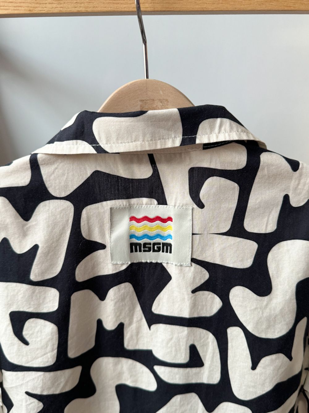 Хлопковая рубашка MSGM, 128