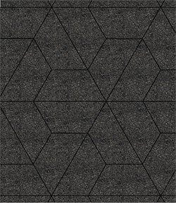 Тротуарная плитка ВЫБОР, форма Трапеция, h=60мм