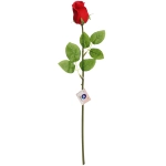 Цветок искусственный «Natur» 45см Роза красная