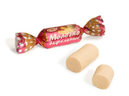 Конфеты "Молочно-вафельные" Рахат