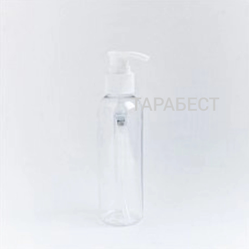 Флакон 150 мл пластик прозрачный с дозатором для мыла