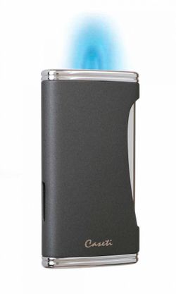 Зажигалка Caseti сигарная турбо, серая CA567-4
