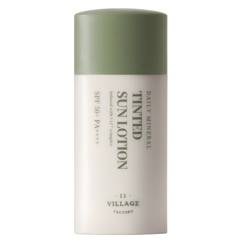 Village 11 Factory Солнцезащитный лосьон для лица Daily Mineral Tinted Sun Lotion SPF50+ PA++++ 30мл