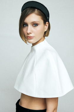 Кокошник Total Black с декором