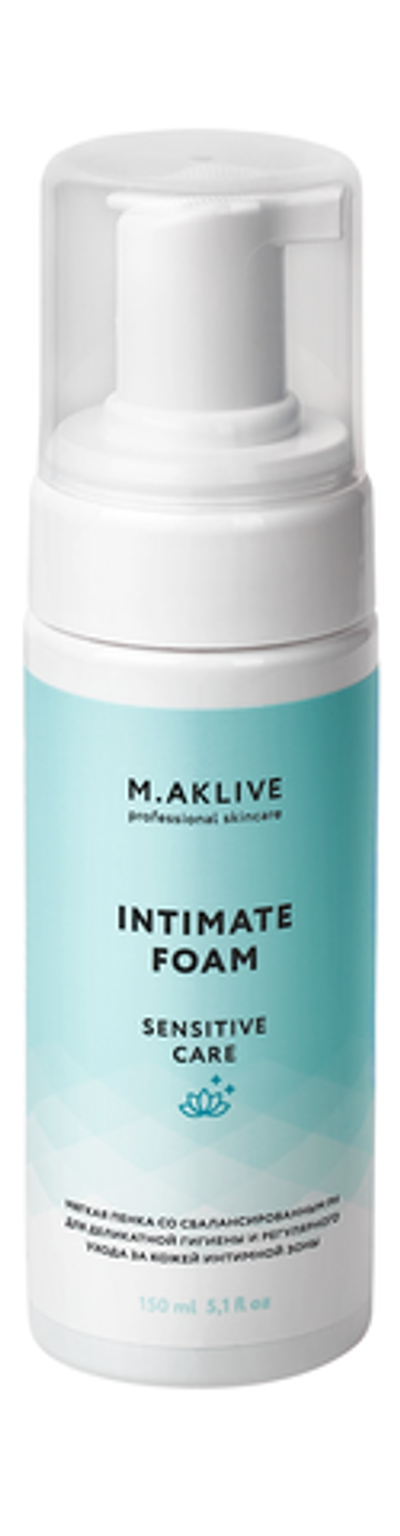 M.AKLIVE Пенка для интимной гигиены "Деликатный уход" 150мл