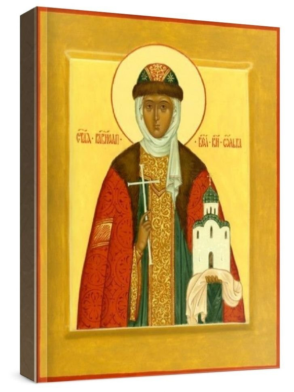 Ольга, княгиня (рукописная икона)