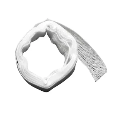 Бинт медицинский двухслойный с неосыпающимися краями для турунд 10 мм 10 м 100 шт