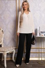 Блуза Маллуя (бежевая) Б14847-4М LT Collection (Акция)